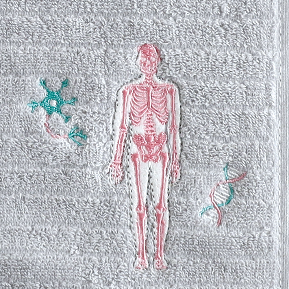 STUDY HOLIC Towel Handkerchief <Human Biology> ST-253