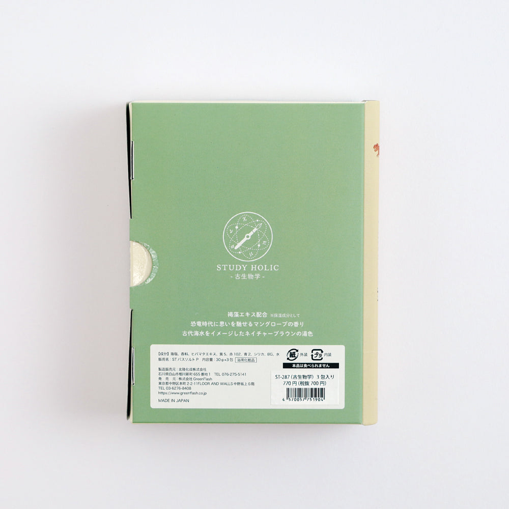 STUDY HOLIC Bath Salts with Picture Book Box <Paleontology> ST-287