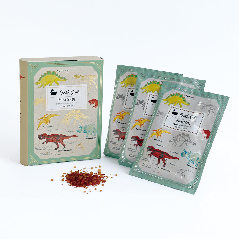 STUDY HOLIC Bath Salts with Picture Book Box <Paleontology> ST-287