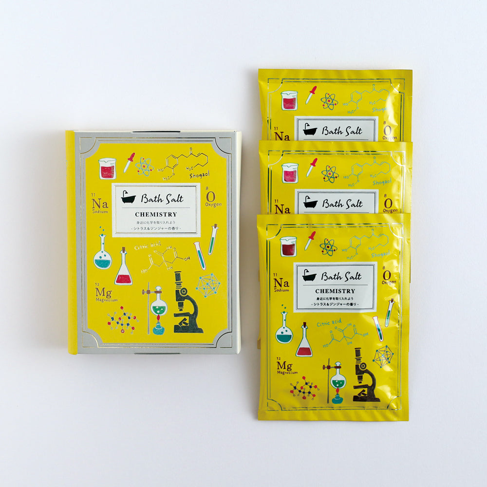STUDY HOLIC Bath Salts with Picture Book Box <Chemistry> ST-288