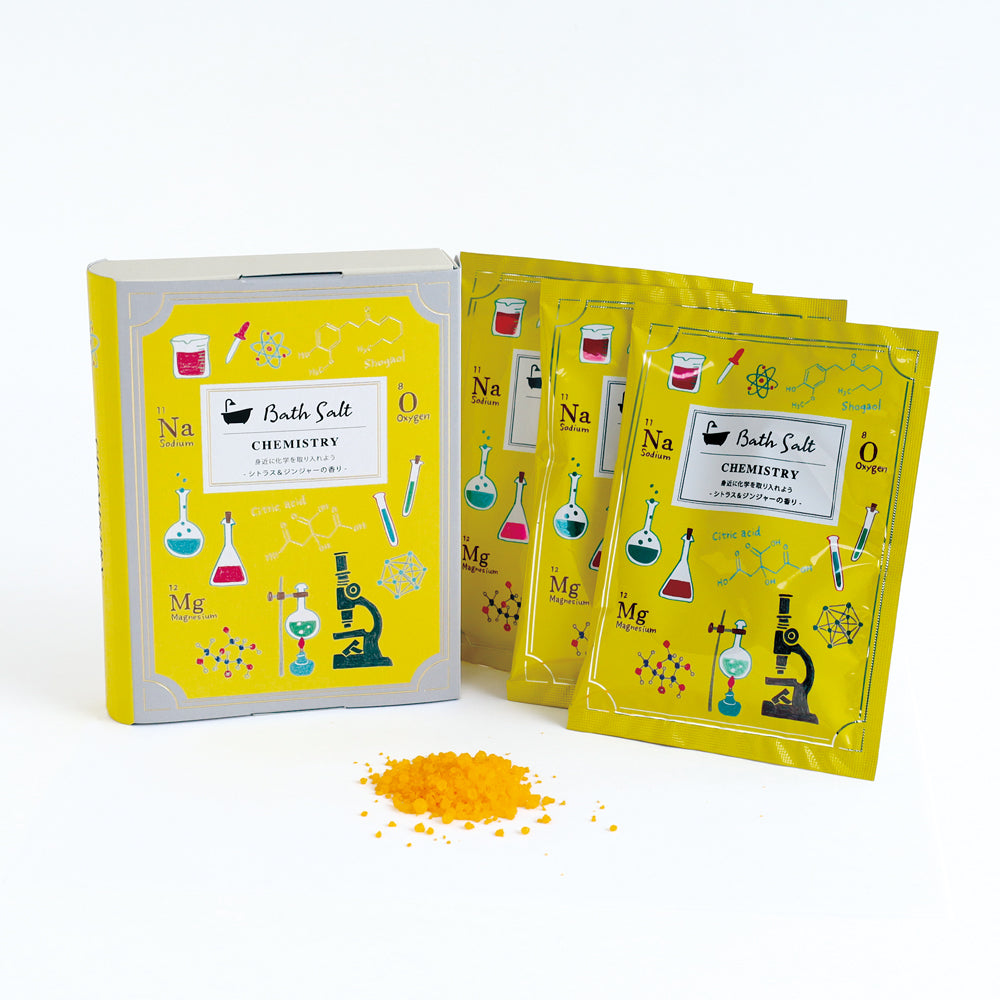 STUDY HOLIC Bath Salts with Picture Book Box <Chemistry> ST-288