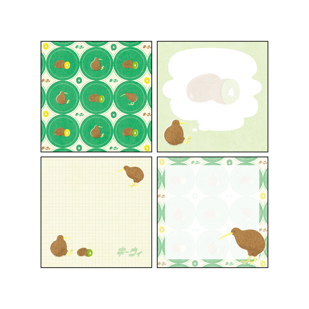 Animal Department Store Memo Pad Square