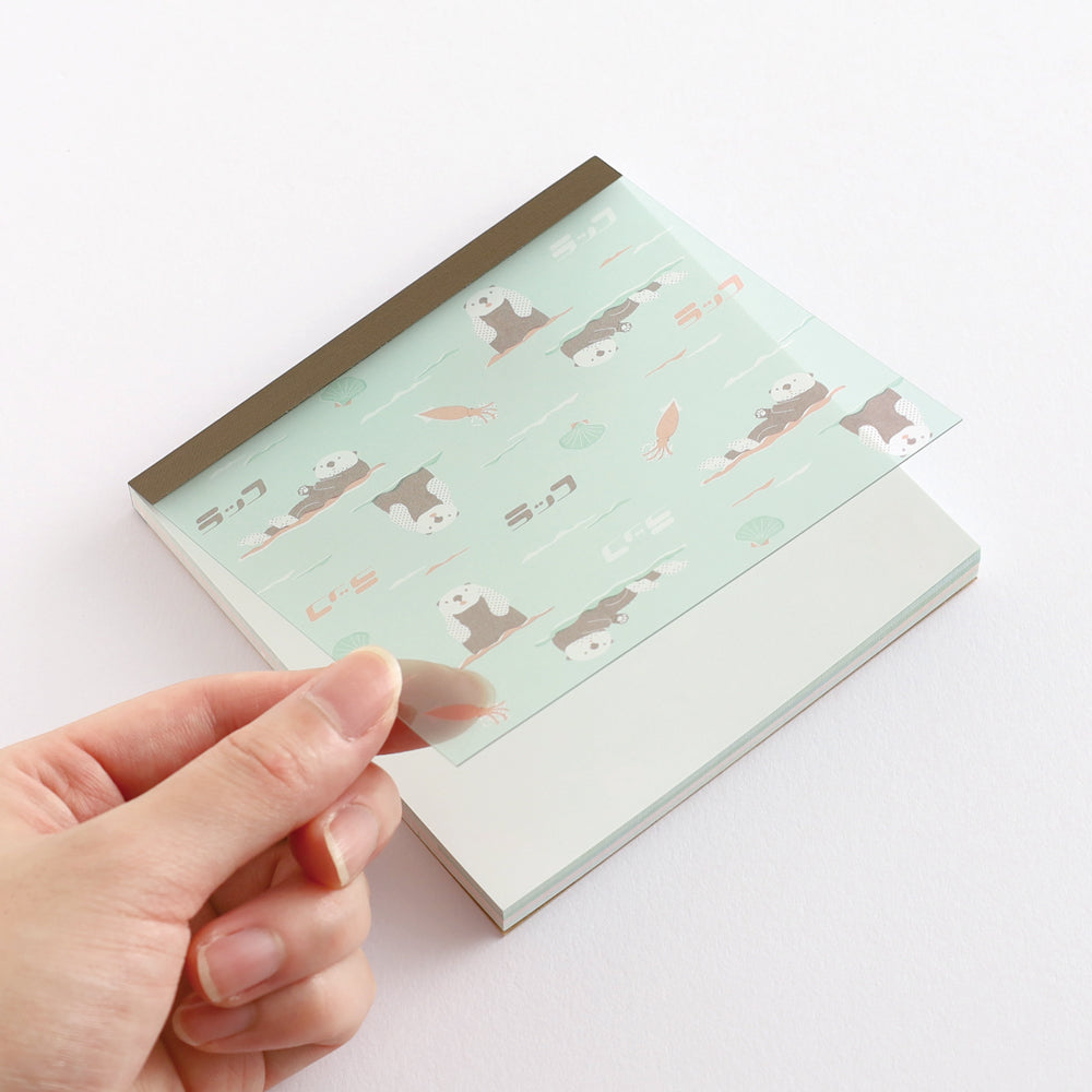 Animal Department Store Memo Pad Square