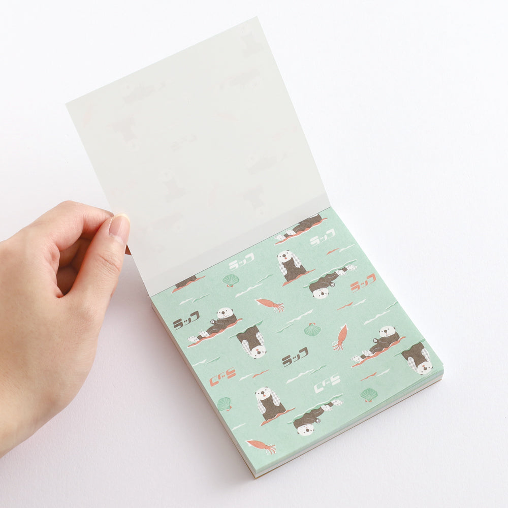 Animal Department Store Memo Pad Square