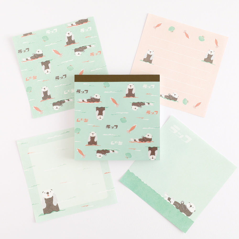 Animal Department Store Memo Pad Square