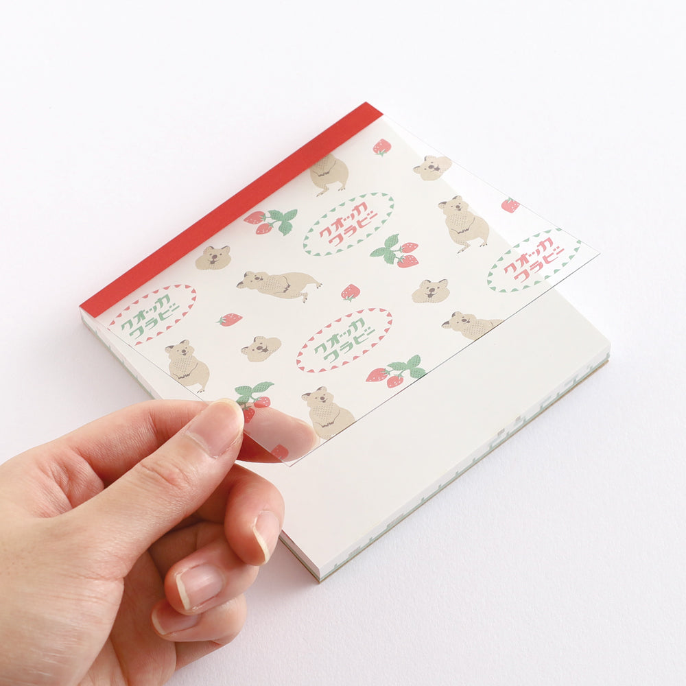 Animal Department Store Memo Pad Square