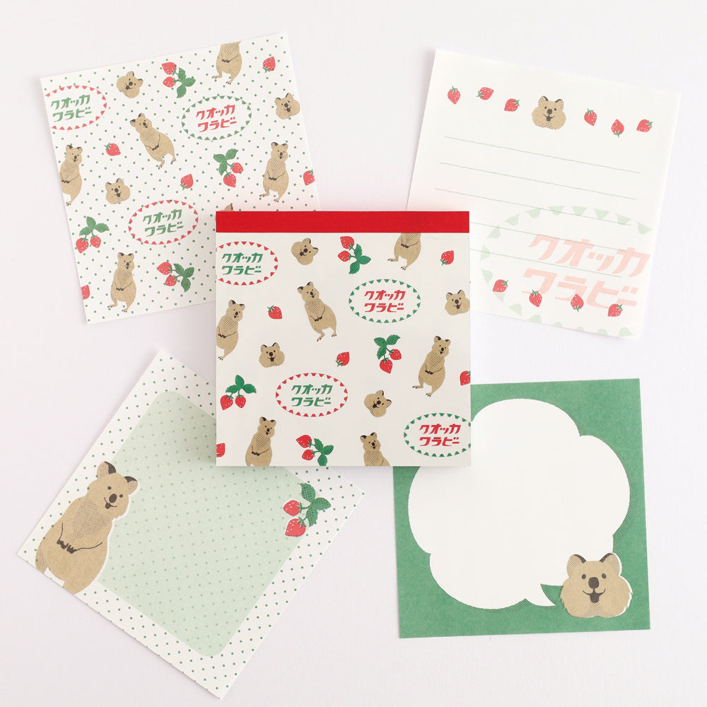 Animal Department Store Memo Pad Square
