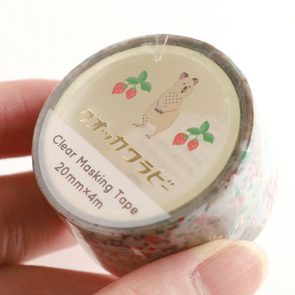 Animal Department Store Gold Leaf Clear Masking Tape