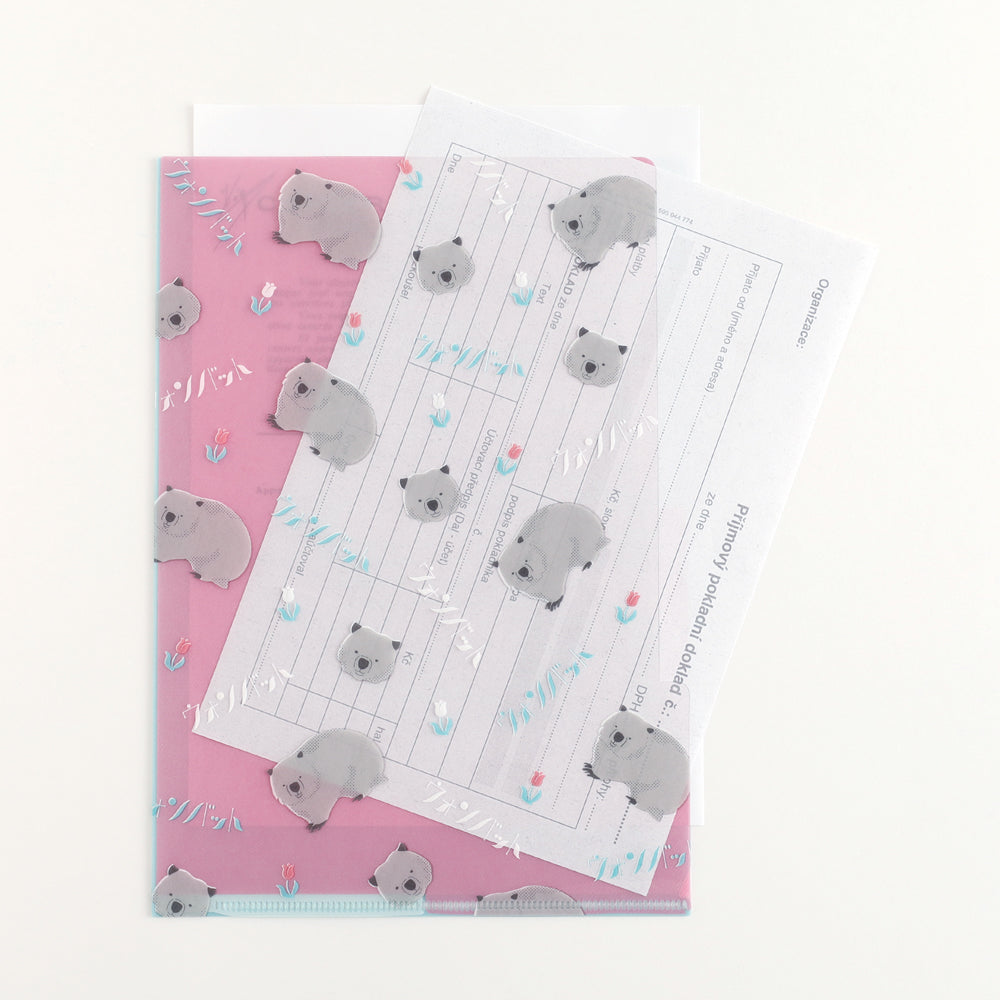 Animal Department Store A5 Pocket Clear File