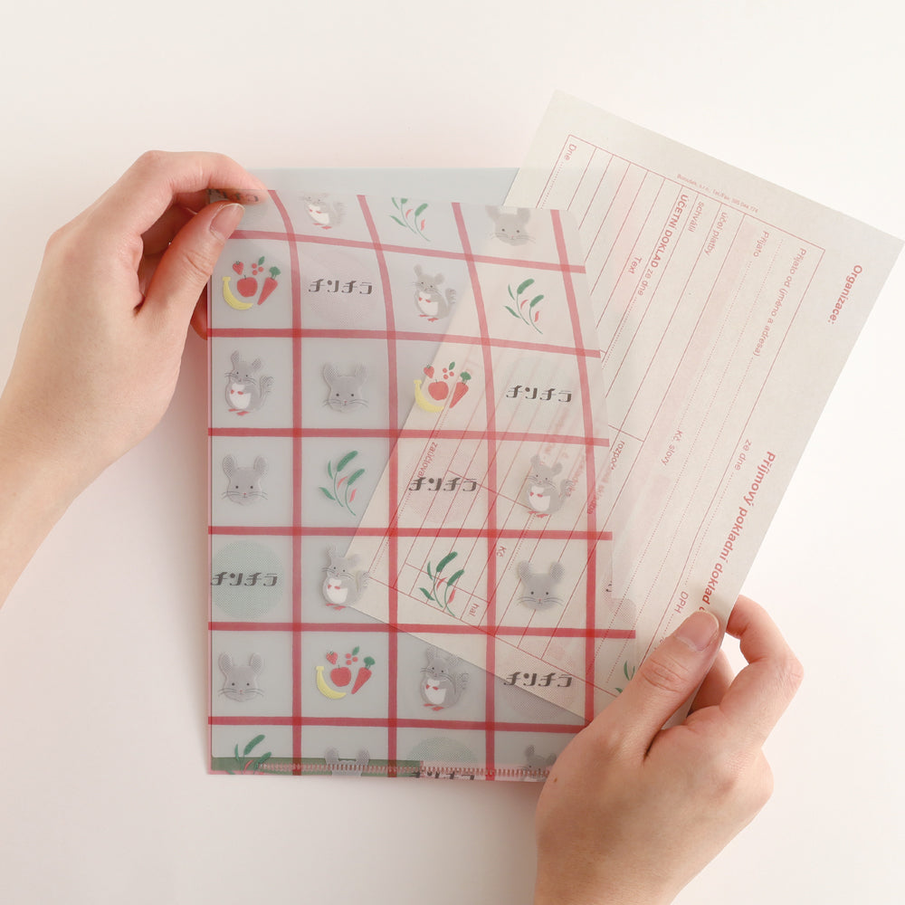 Animal Department Store A5 Pocket Clear File