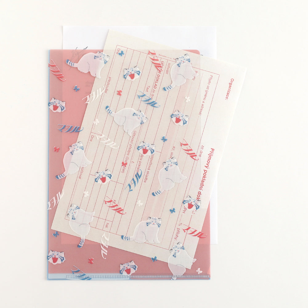 Animal Department Store A5 Pocket Clear File