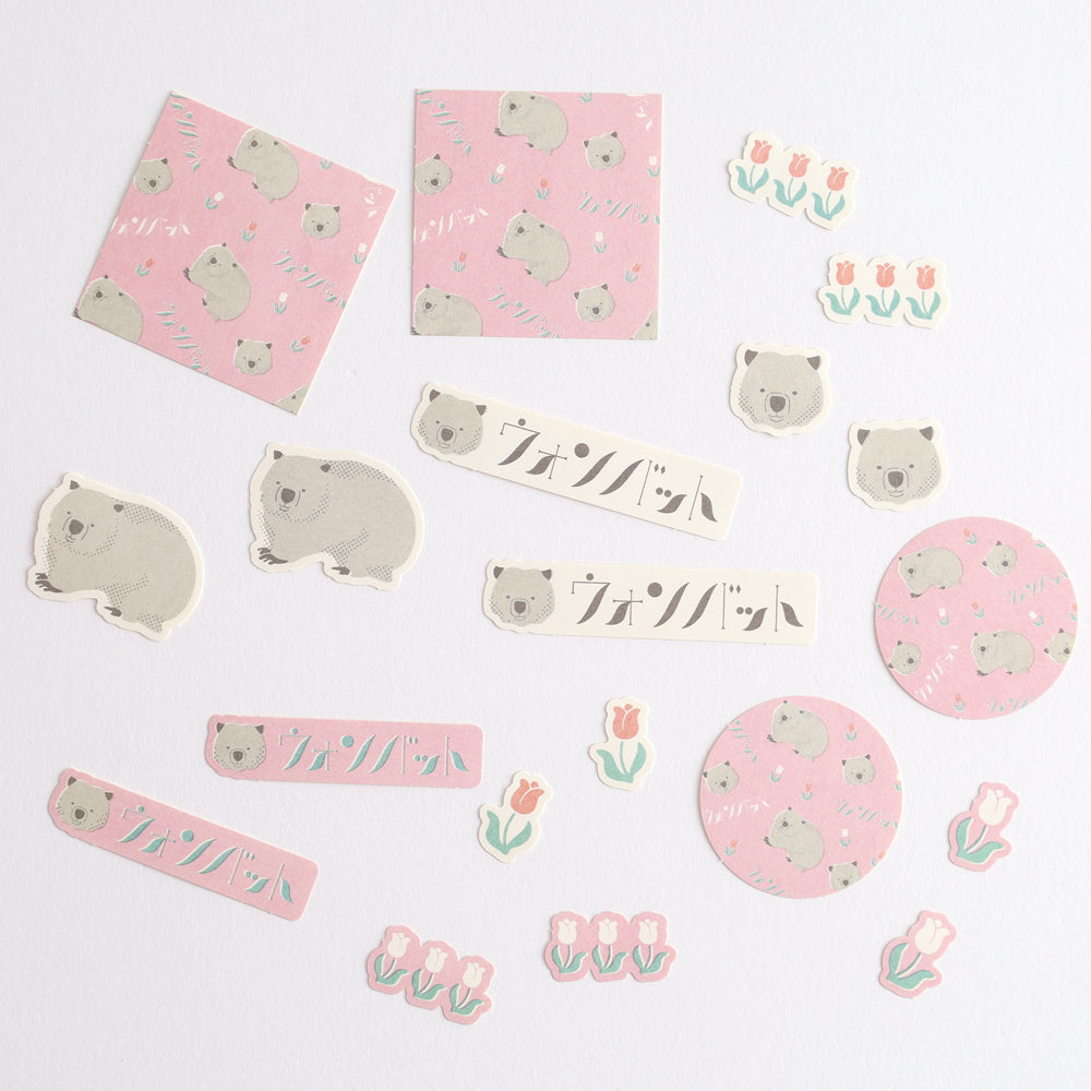 Animal Department Store Flake Sticker