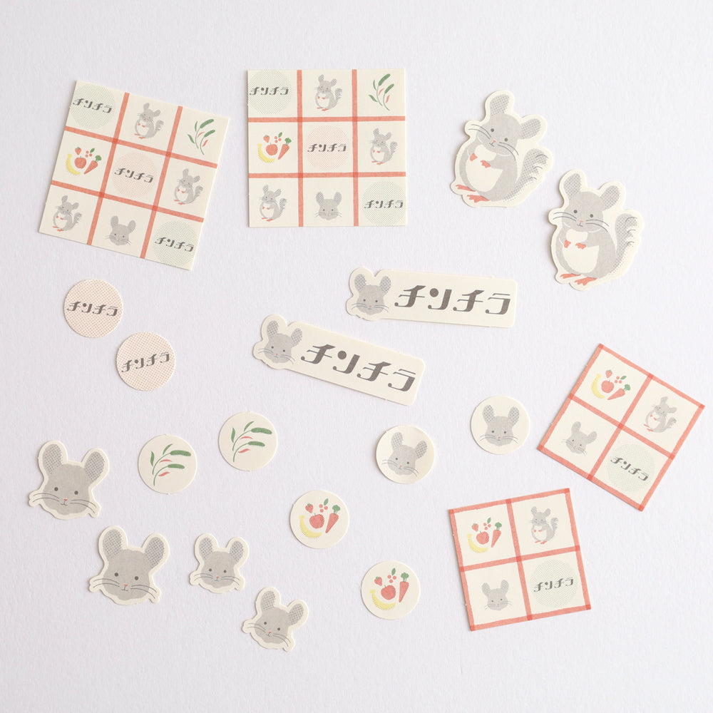 Animal Department Store Flake Sticker