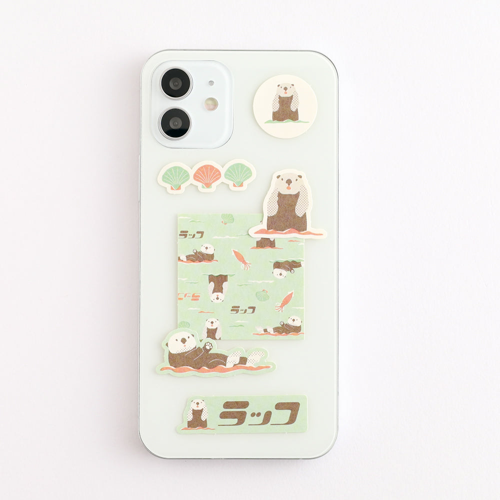 Animal Department Store Flake Sticker