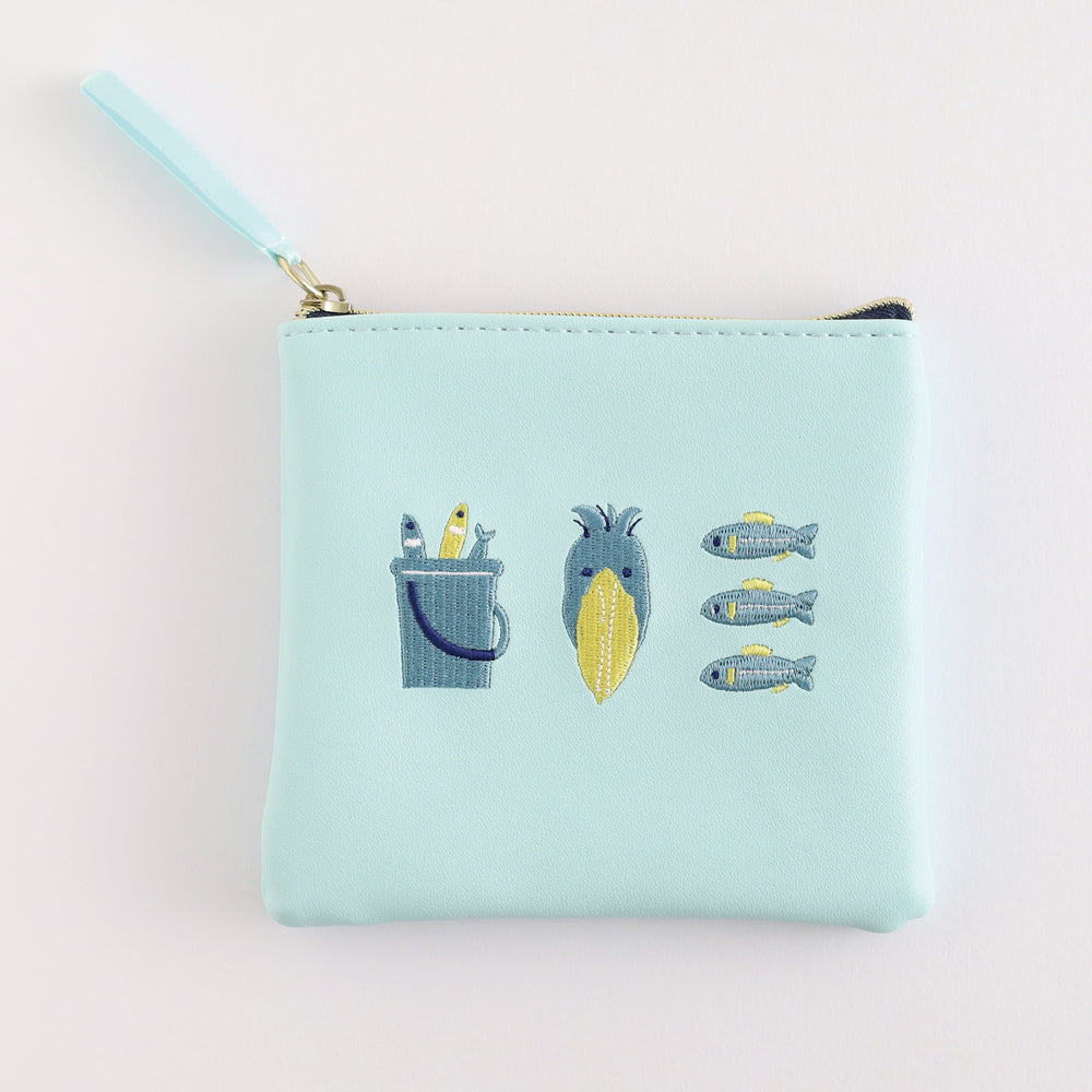 Animal Department Store Mini Flat Pouch