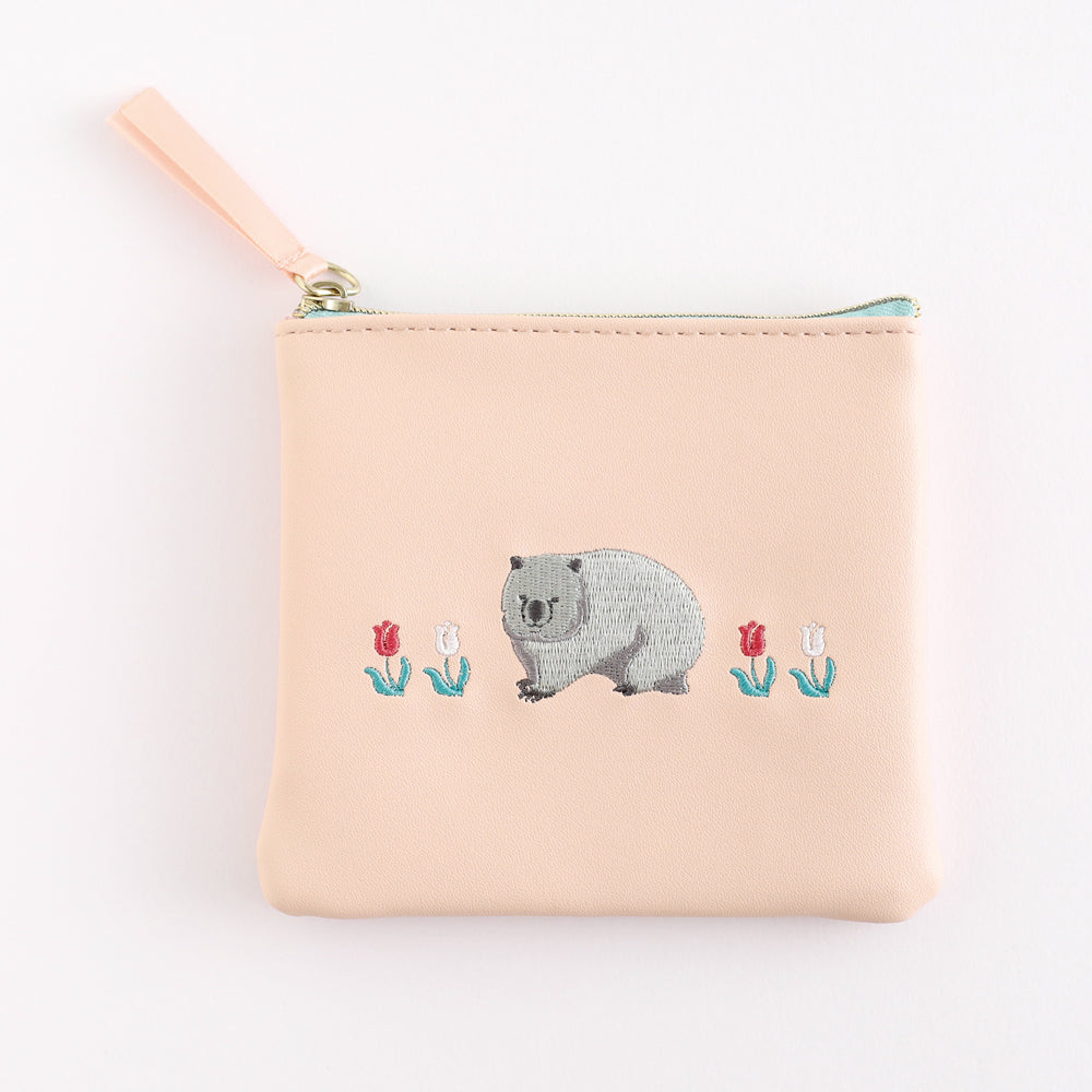 Animal Department Store Mini Flat Pouch