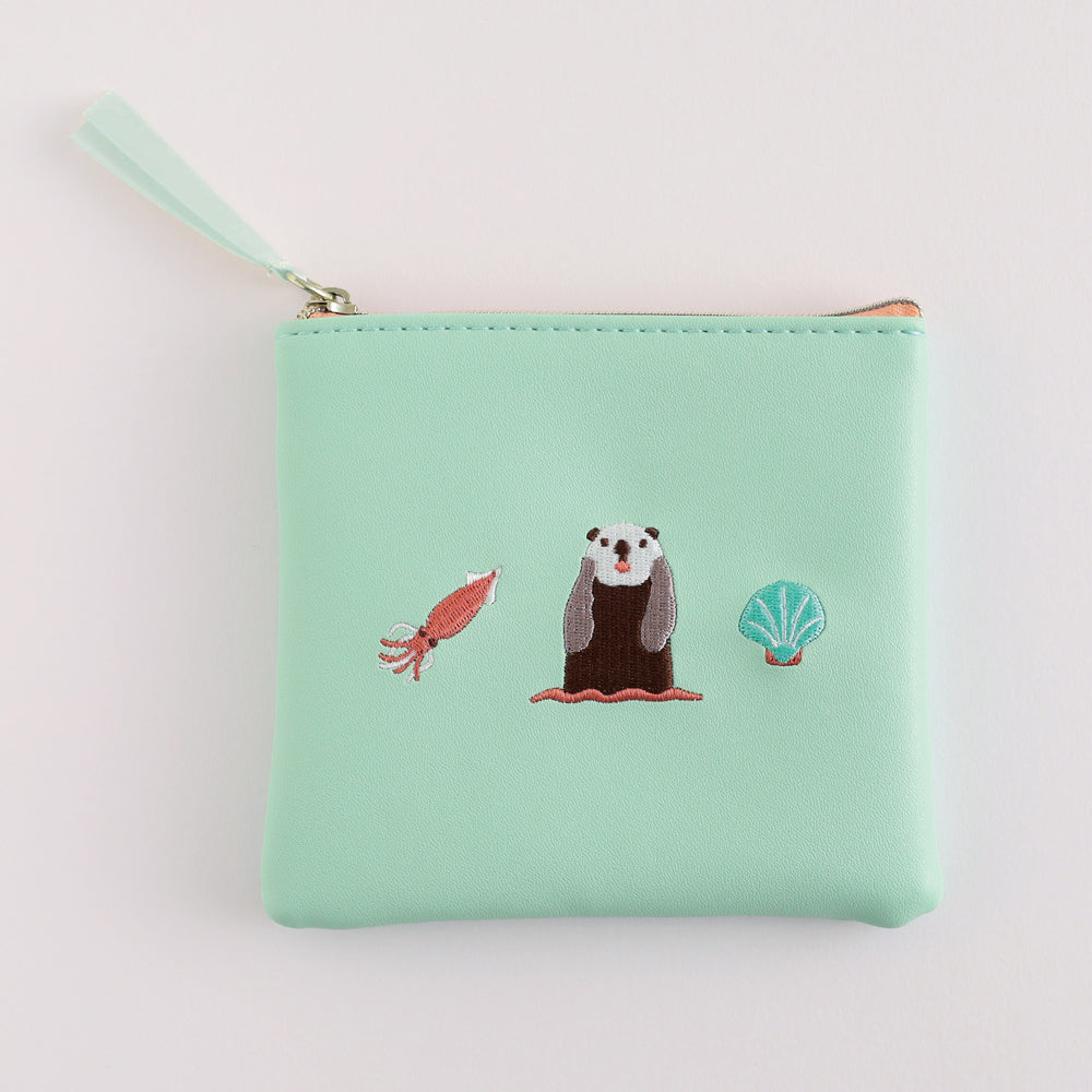 Animal Department Store Mini Flat Pouch