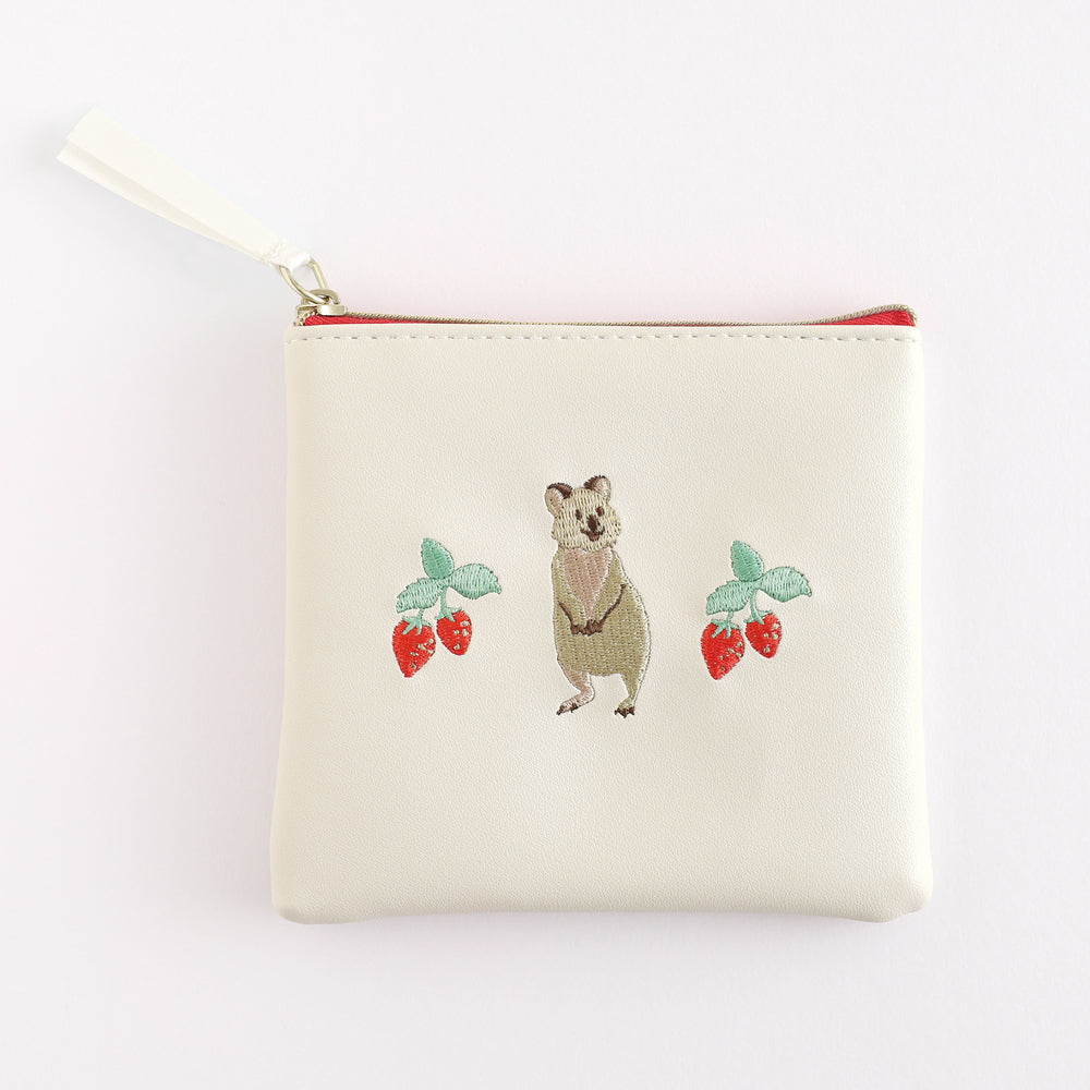 Animal Department Store Mini Flat Pouch