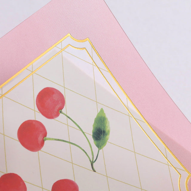 Green Flash Color fruits Memo Pad Square