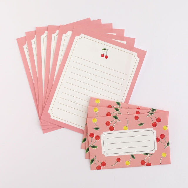 Green Flash Color fruits Letter Set