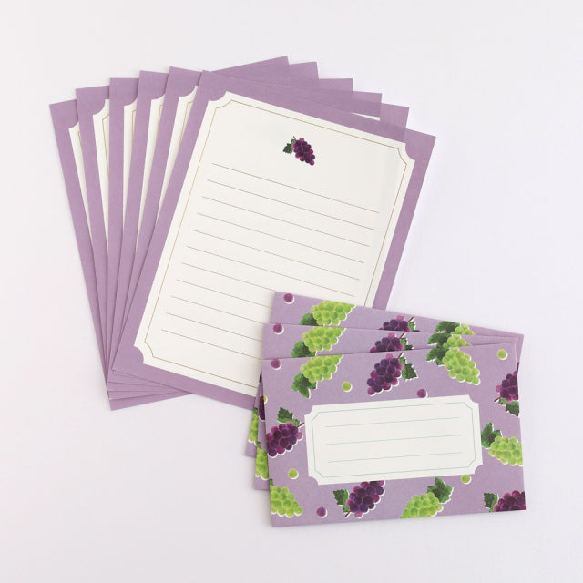 Green Flash Color fruits Letter Set