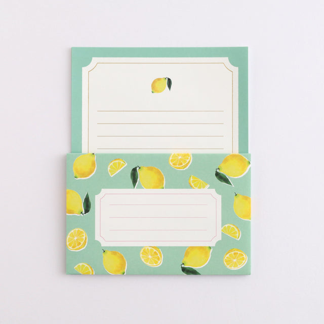 Green Flash Color fruits Letter Set