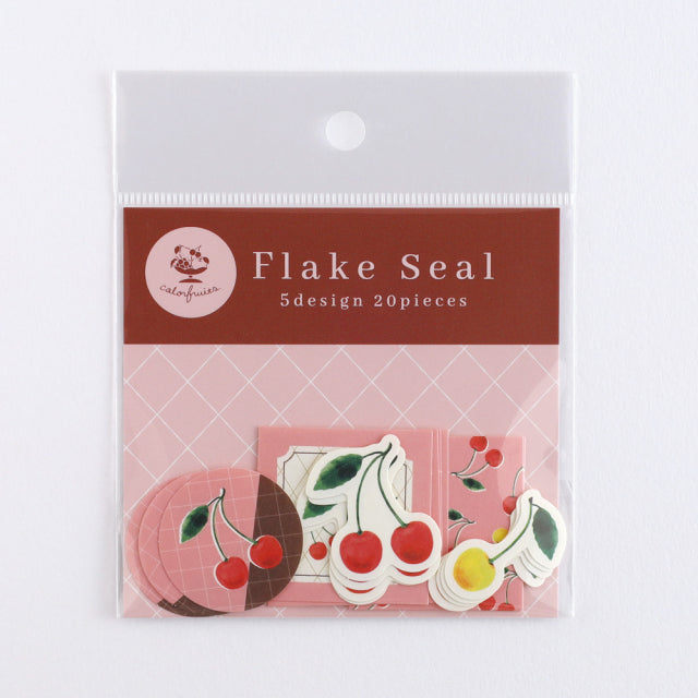 Green Flash Color fruits Flake Seal