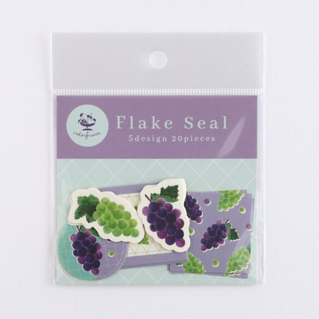 Green Flash Color fruits Flake Seal