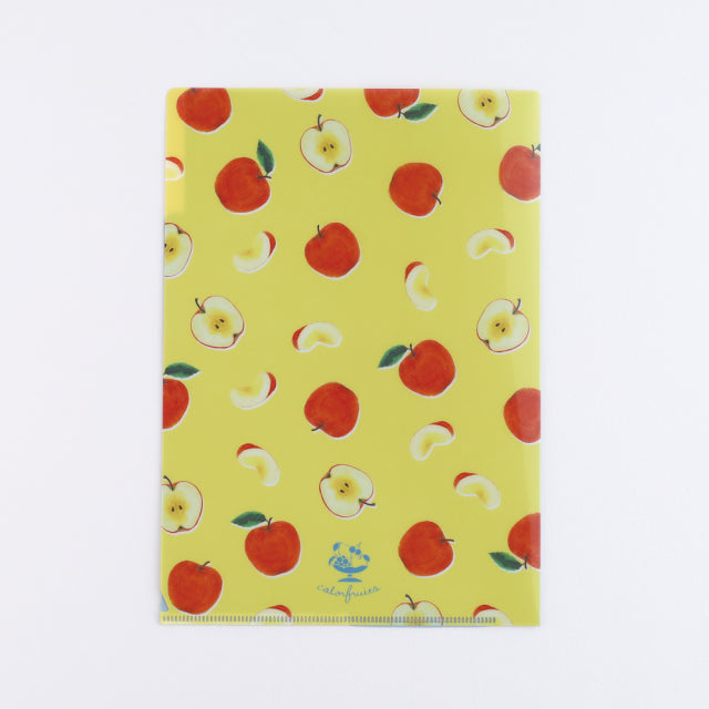 Green Flash Color fruits A5 Pocket Clear File