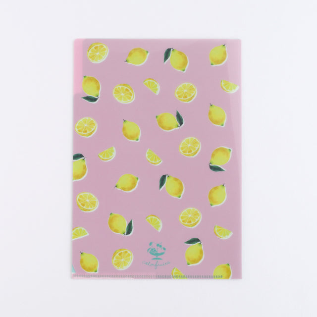 Green Flash Color fruits A5 Pocket Clear File