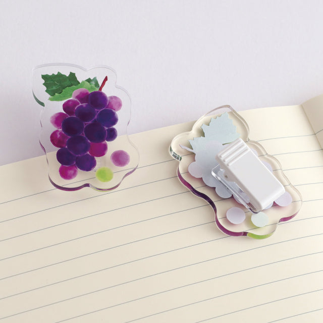 Green Flash Color fruits Acrylic Clip