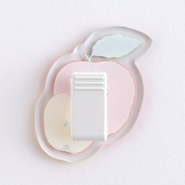 Green Flash Color fruits Acrylic Clip