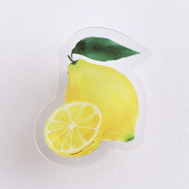 Green Flash Color fruits Acrylic Clip
