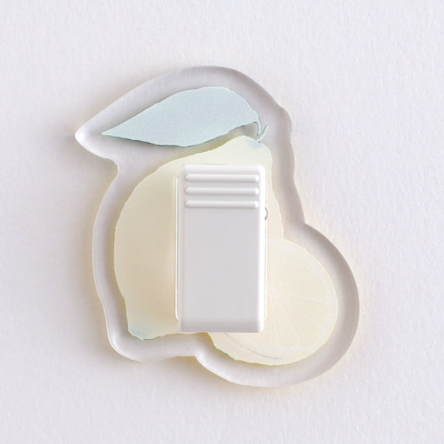 Green Flash Color fruits Acrylic Clip