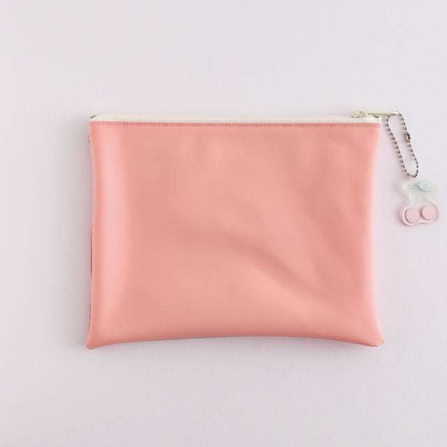 Green Flash Color fruits PVC pouch
