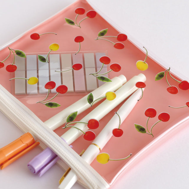 Green Flash Color fruits PVC pouch