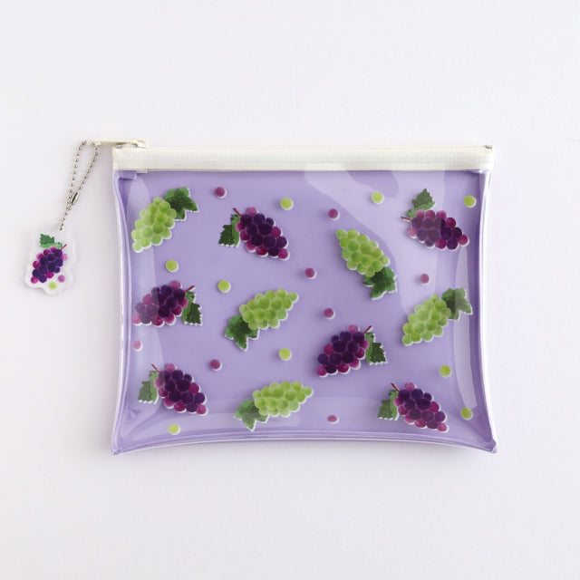 Green Flash Color fruits PVC pouch