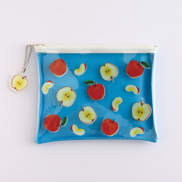 Green Flash Color fruits PVC pouch