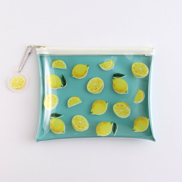 Green Flash Color fruits PVC pouch