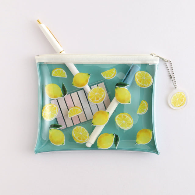 Green Flash Color fruits PVC pouch