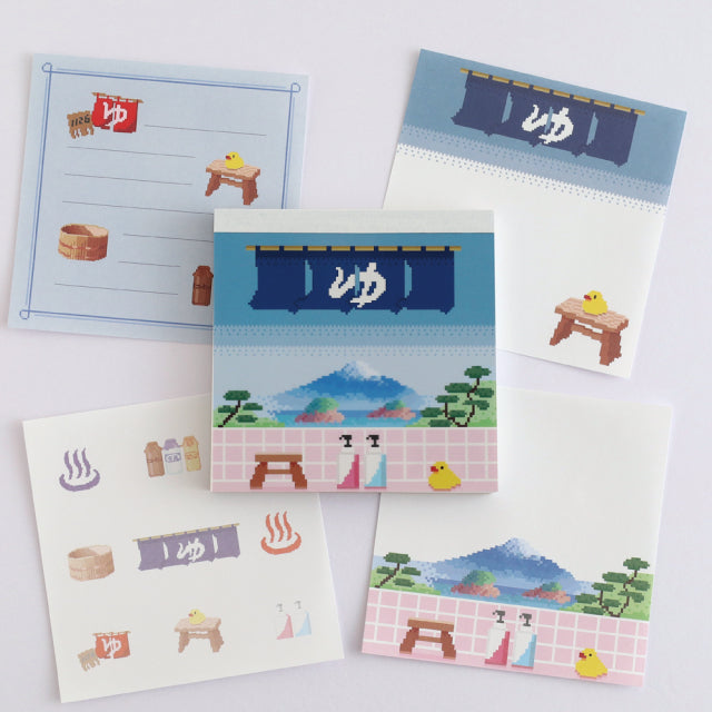 Green Flash Pixelook Memo Pad Square