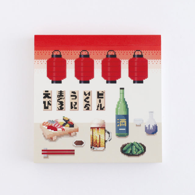 Green Flash Pixelook Memo Pad Square