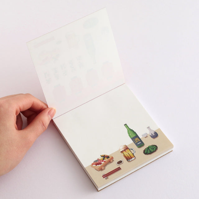 Green Flash Pixelook Memo Pad Square