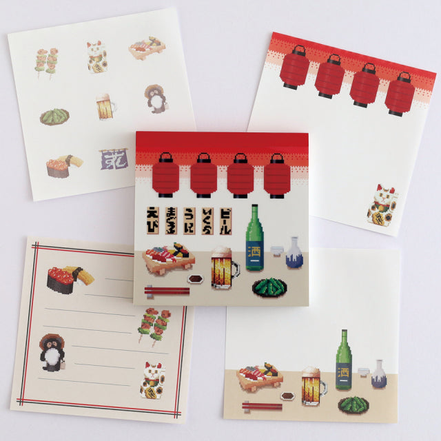 Green Flash Pixelook Memo Pad Square