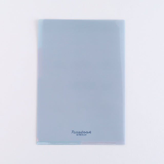 Green Flash pixelook series  A5-Size Clear File