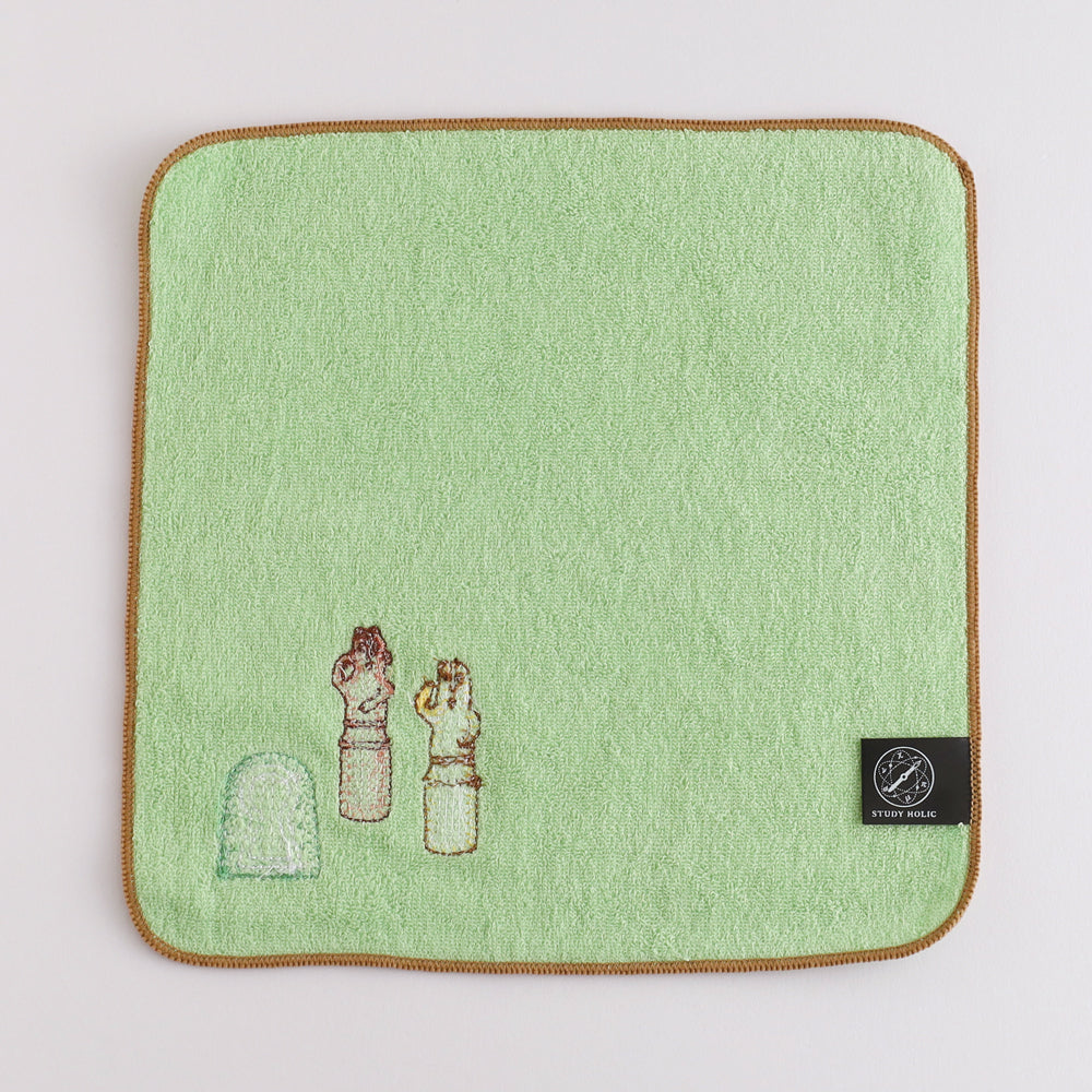 Green Flash STUDY HOLIC Towel Handkerchief