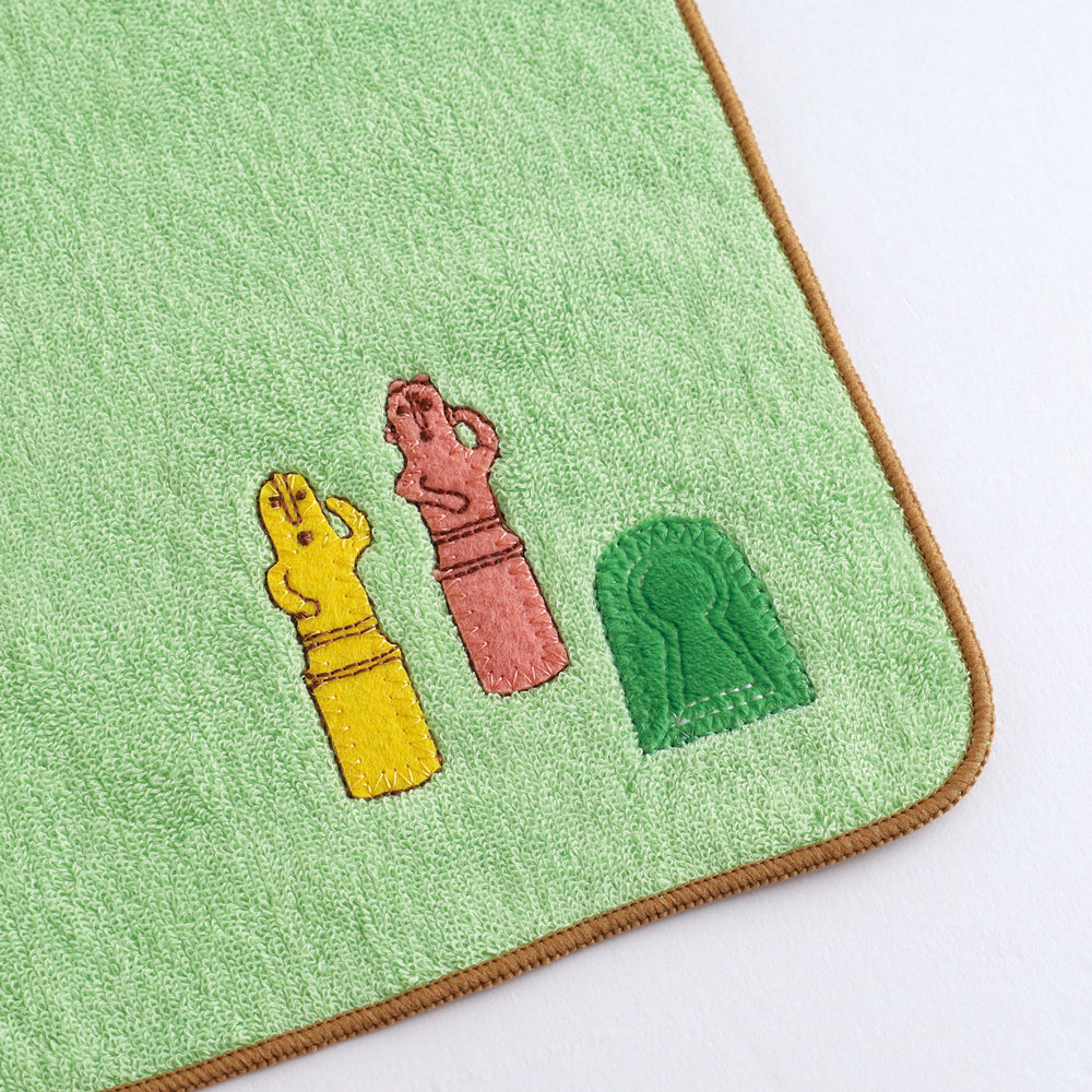 Green Flash STUDY HOLIC Towel Handkerchief