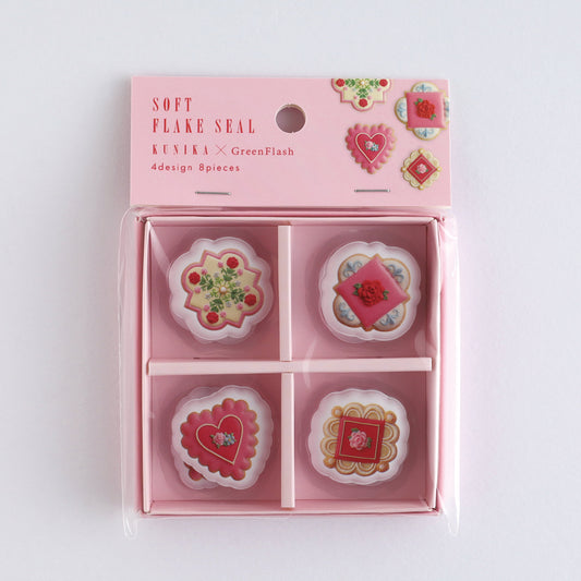 KUNIKA Boxed soft flake stickers