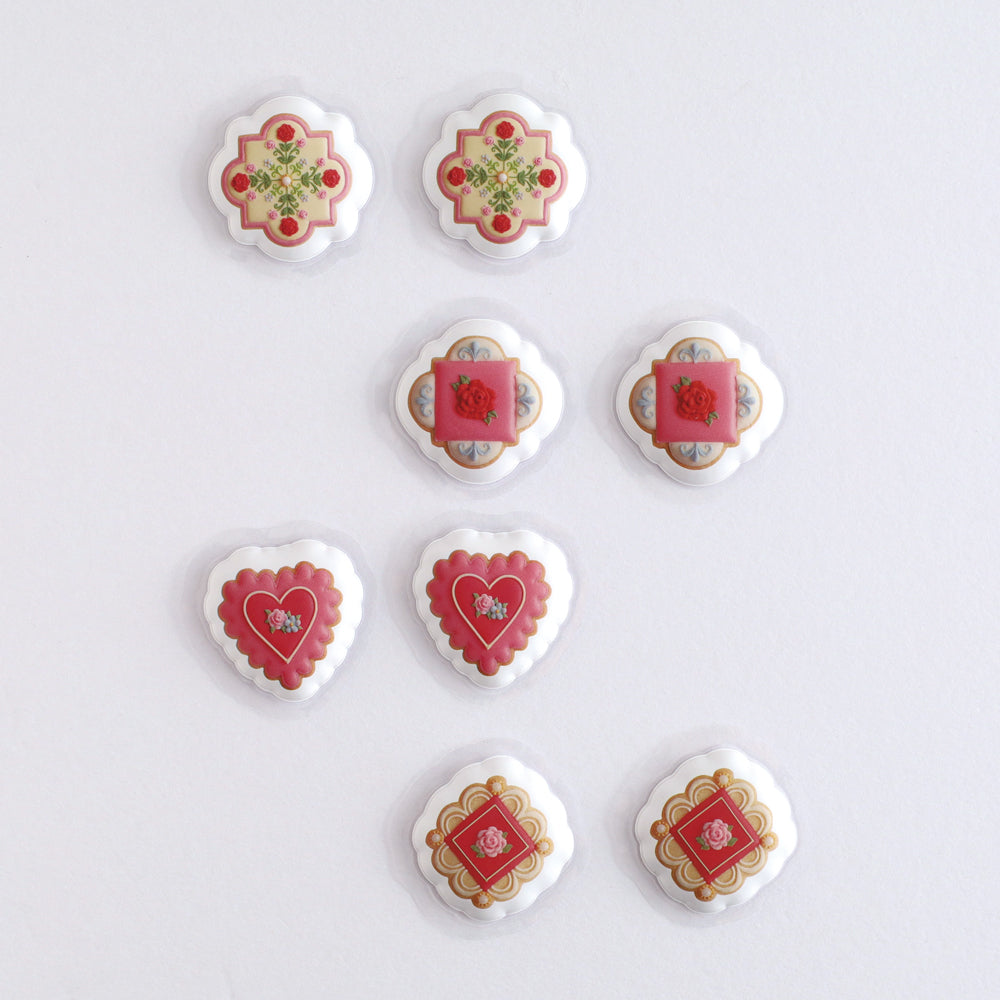 KUNIKA Boxed soft flake stickers
