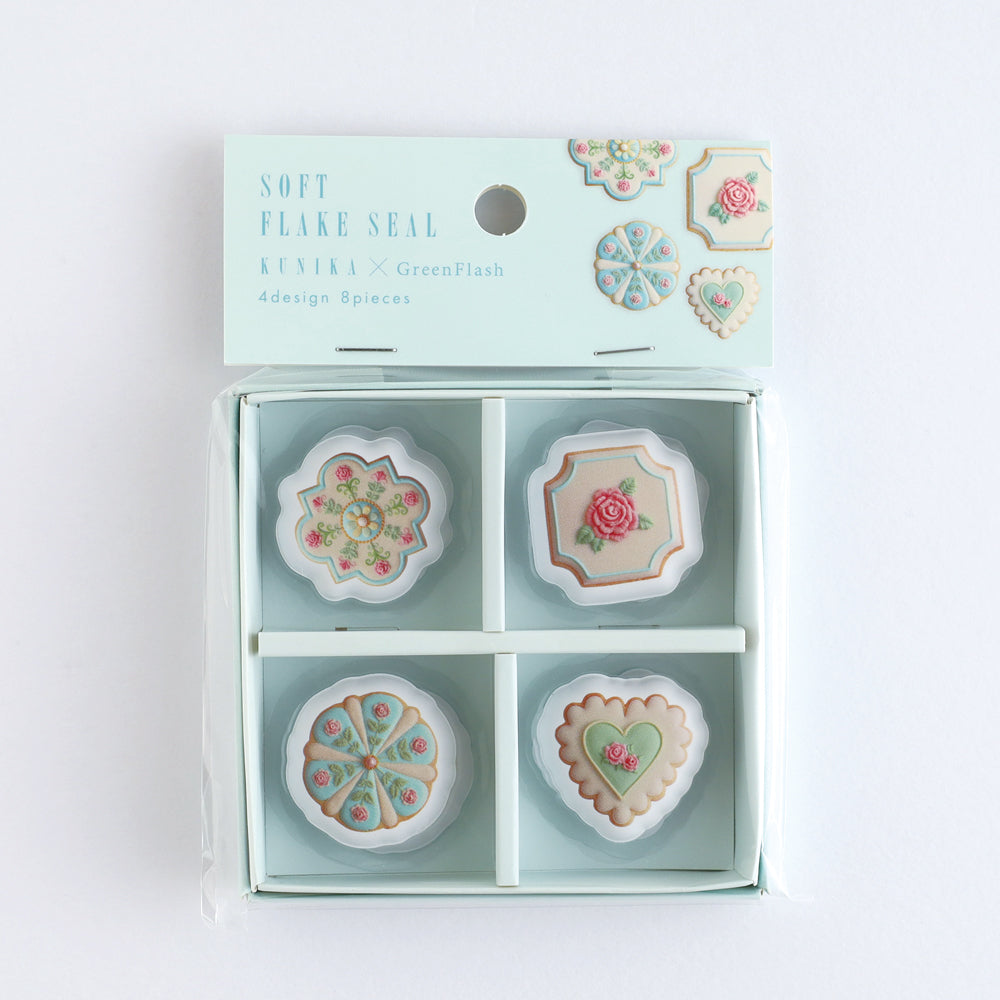 KUNIKA Boxed soft flake stickers